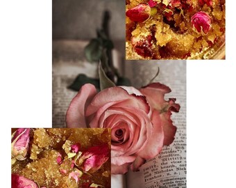 Organic Brown Sugar Scrub-Vanilla Rose