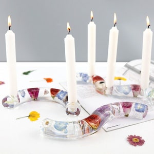 Geometry Arc Long Candle Candlestick Silicone Mold, Arched M S C Shape Candle Holder Molds Resin Concrete Cement Jesmonite Home Decor Moulds