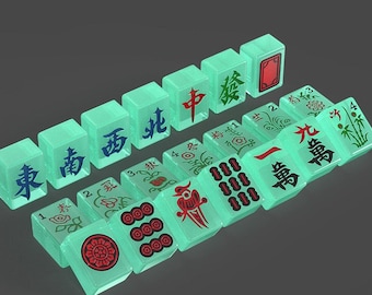 Mahjong Silicone Molds-Mahjong Tiles Resin Mold-Silicone Mahjong Mold-Board Game Resin Mold-Epoxy Resin Mahjong Mould-Silicon Mold-Resin Art