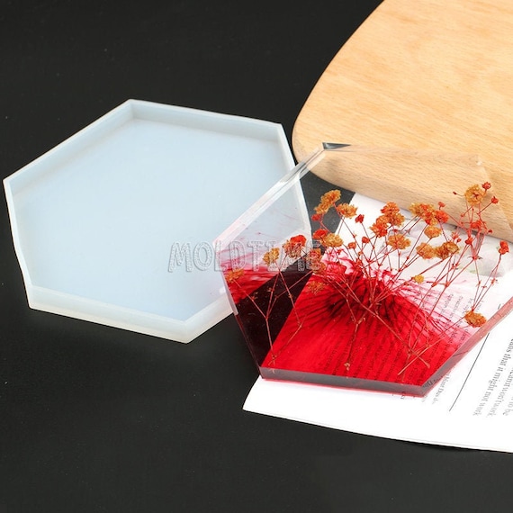 Hexagon Silicone Coaster Mold-silicone Mold for Resin Coaster