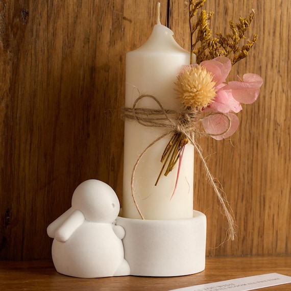 Stampo In Silicone Per Pasqua A Forma Di Coniglio - Per Candele, Gesso O Resina, Decorazioni Fai Da Te - Foto 4