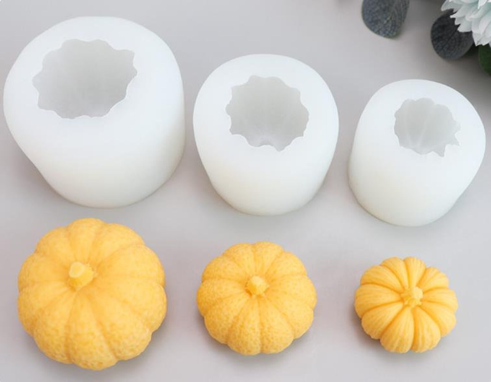 Simulation silicone pumpkin moldPumpkin candle moldPumpkin Etsy