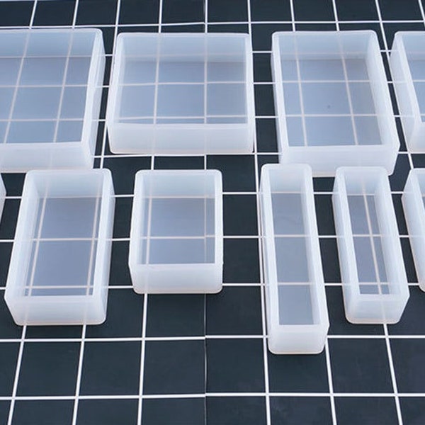 Large size Rectangular/square shape Silicon Mold- Square silicone mold - resin silicon mold - for Home Decoration -Epoxy Resin Mold