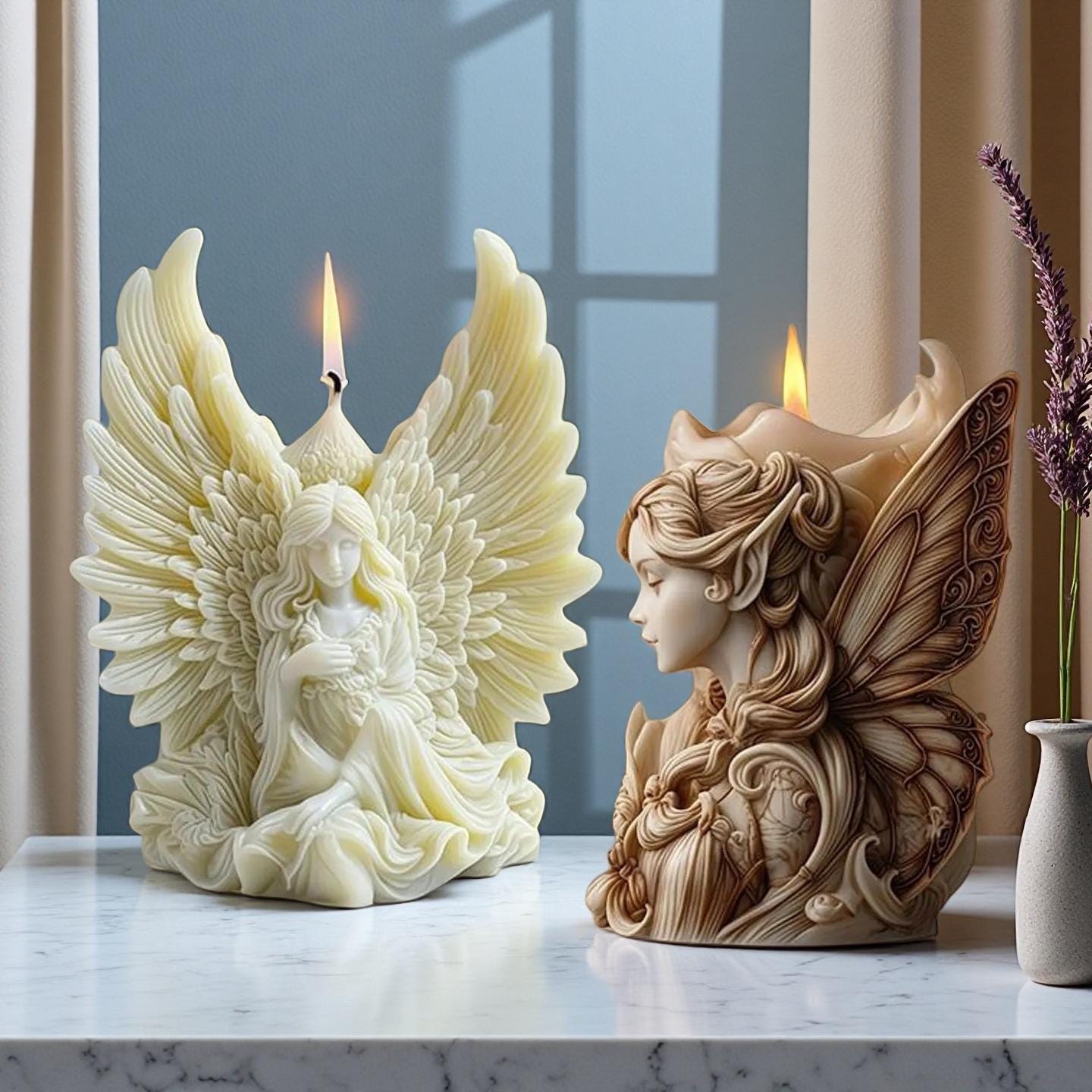 Moule En Silicone Ange Violon - Décoration Pour Gâteaux, Chocolats Et