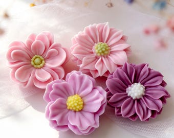 Smörblommablommor Silikonform - 3D-blomma Fondant Resinform - Blommor Kakdekoration Form - Doftljusform - Aromaterapi Gipsform