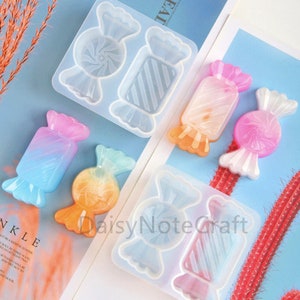 Kawaii Candy Silikonform-Süße süße Gießharzformen-Resin Schlüsselanhänger-Cartoon Candy Mold-Silikon Schokoladenform-FondantForm