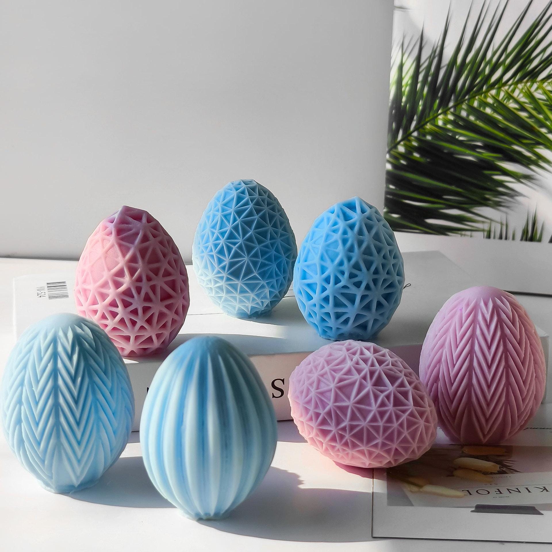 Stampini Silicone Pasquale - Forme Uova E Coniglietti Per Resina, Sapone, Candele Artigianali - Foto 8