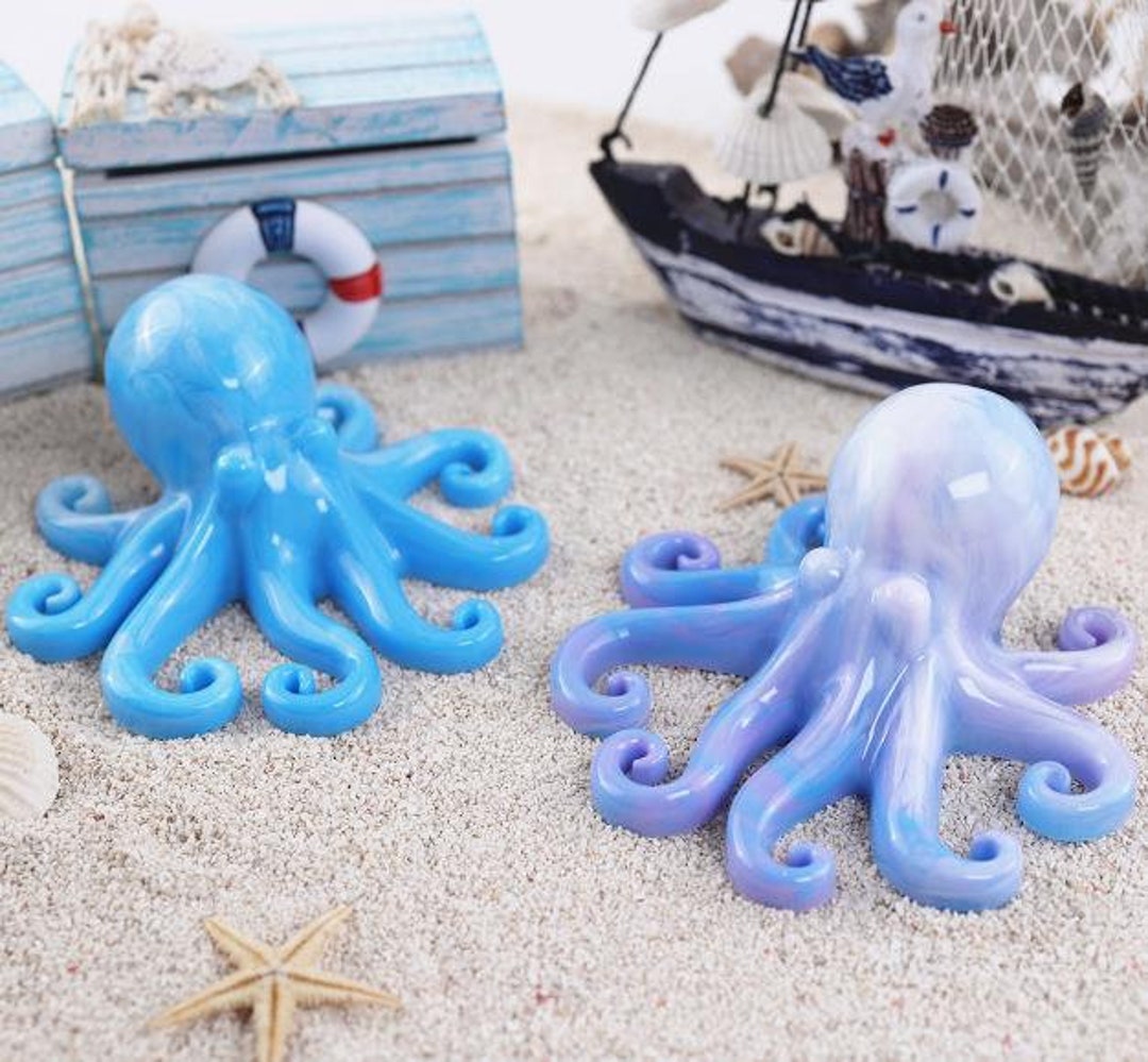 3D Octopus Resin Mold-silicone Octopus Mold-octopus Candle Mold