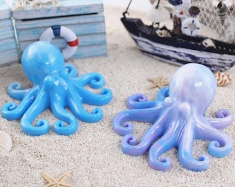 3D octopus resin mold-Silicone octopus mold-Octopus candle mold-Octopus lamp mold-Epoxy resin Octopus mold-Desktop decoration resin mould