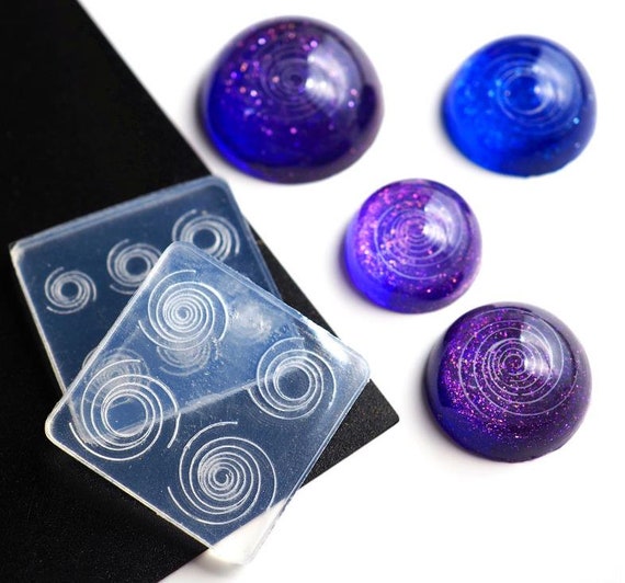 Cosmic Planet Round Vortex Resin Mold-silicone Spiral Mold-star Ball Vortex  Mold-uv Resin Molds-cosmic Sphere Accessories Mold 