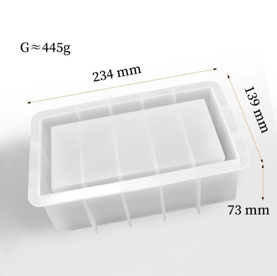 Concrete Rectangle Flower Pot Mold Silicone Cuboid flower pot mold Plaster  potted holder mold Succulents pot Moulds Bonsai Planter Vase Mold