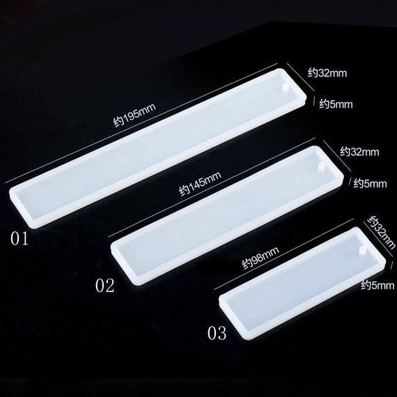 Stampo In Silicone Per Resina Epossidica A Forma Di Piuma – 4 Dimensioni, Alimentare, Per Gioielli E Torte - 4