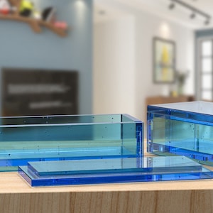 Rechteck Aufbewahrungsbox Silikonform,Harz Domino Schachtel Schachtel Schachteln Harzform,Schmuck Aufbewahrungsbox Form,Montiert Aufbewahrungsform