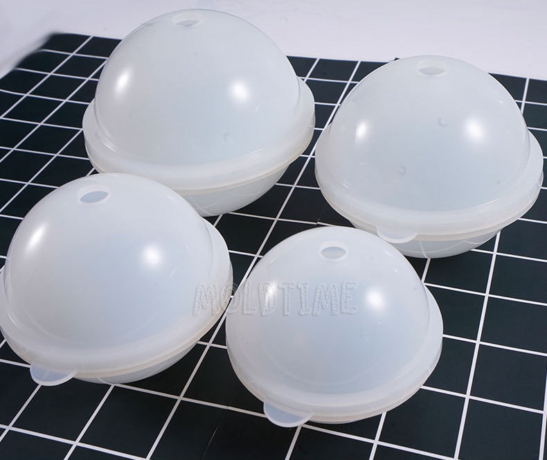 Clear Mold for BIG Sphere from 8 to 15 cm diameter , Mold for resin Ba –  House Of Molds