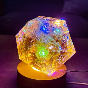 Large Dice Silicone Mold-D20 Dice Candle Mold-Dice Night Light Resin Mold-Polygonal Dice Resin Mold-Dice Concrete Cement Plaster Mold