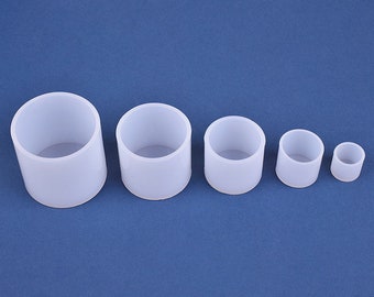 Stampo in resina per campione cilindrico-Stampo per candela a cilindro-Stampo in silicone per cilindro-Stampo in resina per campione di fiori secchi-Stampo per candela per aromaterapia