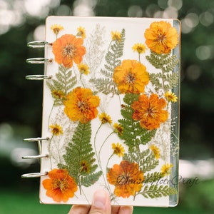 A5 Notebook Cover Silicone Mold-A6 Notebook Cover Resin Molds-Book Rings for Notebook-Epoxy Resin Silicon Mold