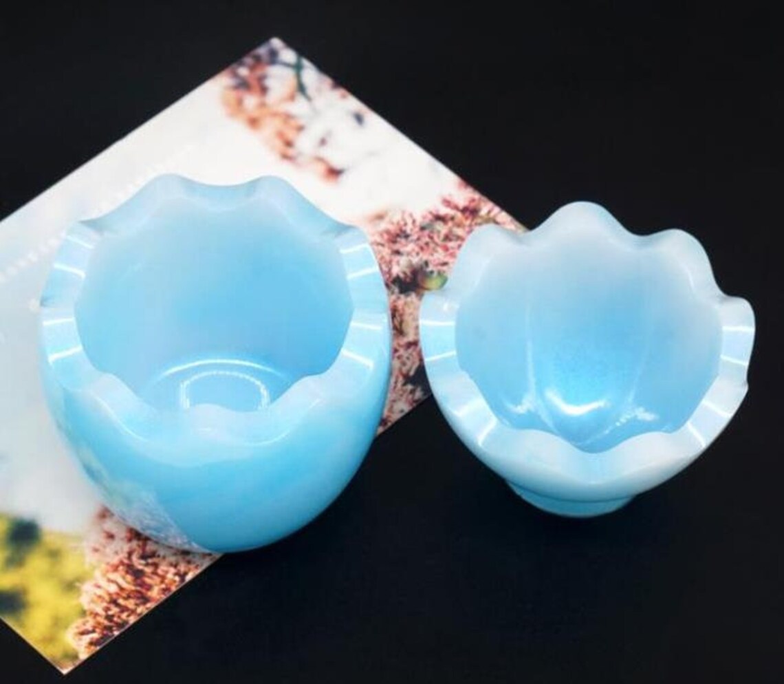 Egg Shape Jewelry Box Resin Mold Jewelry Storage Box Silicone Etsy