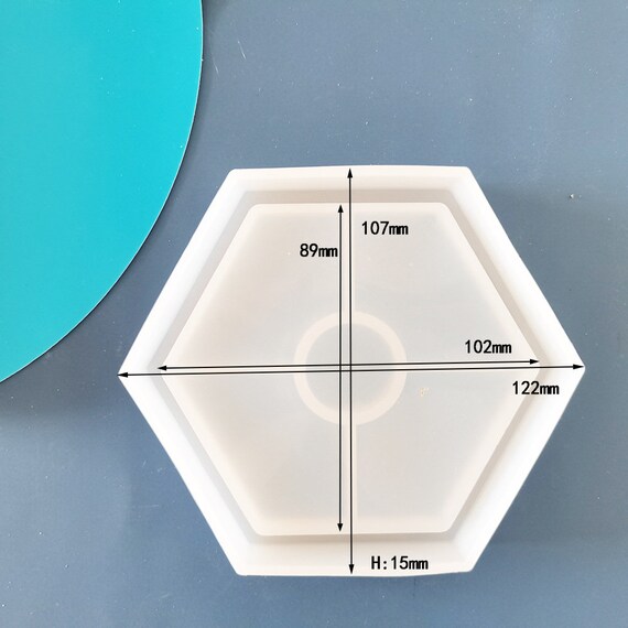 Terrazzo Tray Mold-hexagon/heart/round/square/plum Concrete Cement