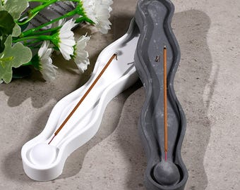 Moule Porte-encens En Silicone : Moule En Plâtre En Résine à Faire Soi-même - France