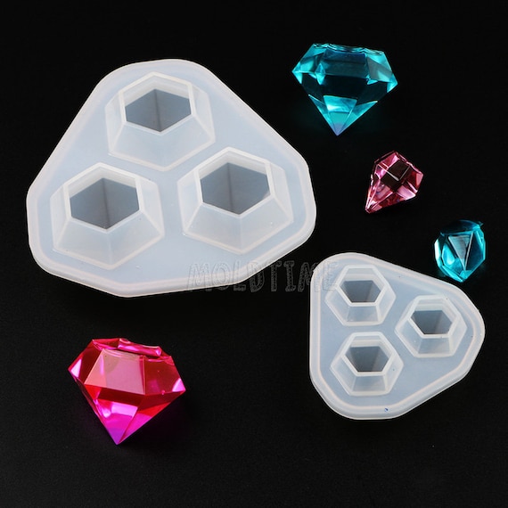 Diamond Shape Ice Grid Silicone Mold 