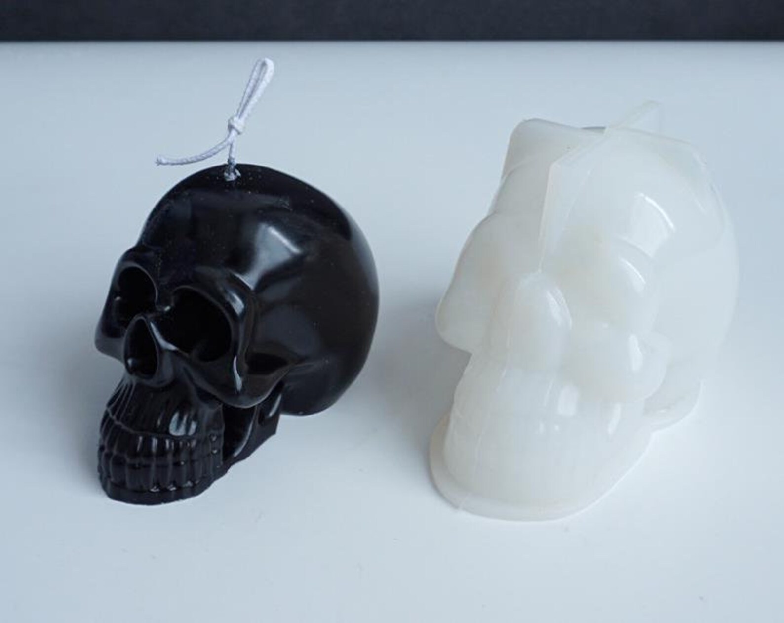 New Skull Moldskull Candle Moldsilicone Candle Moldskull Etsy