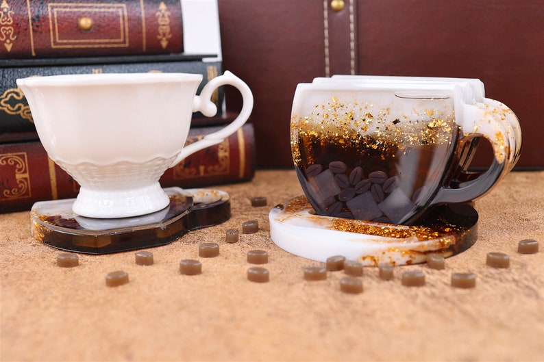 Coffee Cup Shaker Moldcup Shaker Resin Moldcoffee Cup Etsy