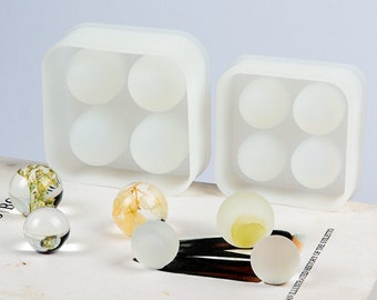 Round Ball Silicone Mold Epoxy Resin Jewelry Making Craft Resin mold