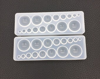 Edelstein Silikonform - Anhänger Silikonformen - CabochonForm - Bastelform, Cabochonform, Schmuckform, Harzform, Tonform, flexible Form