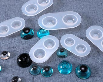 Doll bjd Eyeball Silicone Mold-Eye Pupil Resin mold-BJD Doll Eyes 12-22mm mold-SD doll eyes silicone mold-Doll eyes Resin Mold