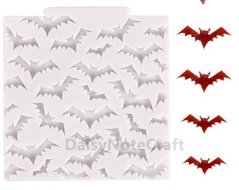 Halloween fladdermus silikonform - fladdermushänge hartsform - tårtdekorationsform - halloween bakform - intressant fladdermus silikonform