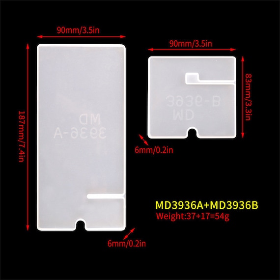 Table Top Molds Resin Jewelry Molds Desktop Sign Holder Silicone Mold - Resin Casting ...