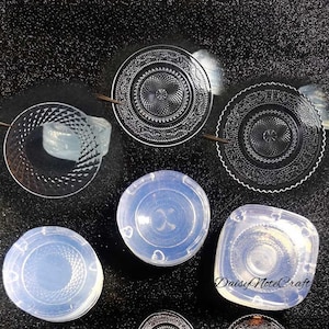 Exquisite pattern plate silicone mold-Round plate resin mold-Dollhouse Silicone lace plate mold-miniature dish model mold