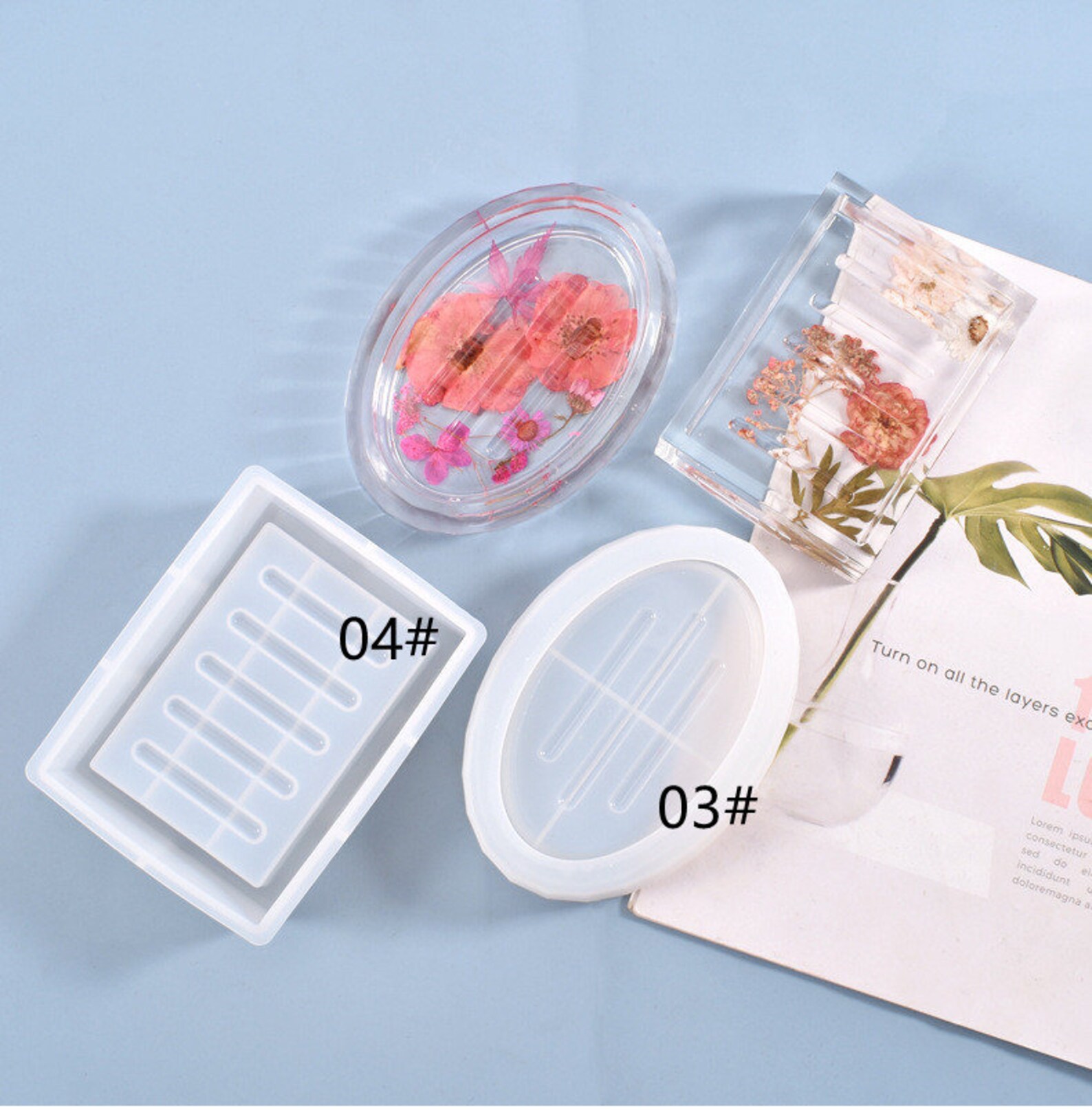 Soap Dish Mold Soap Saver Mold Soap Deck Tray Mold Silicone Etsy