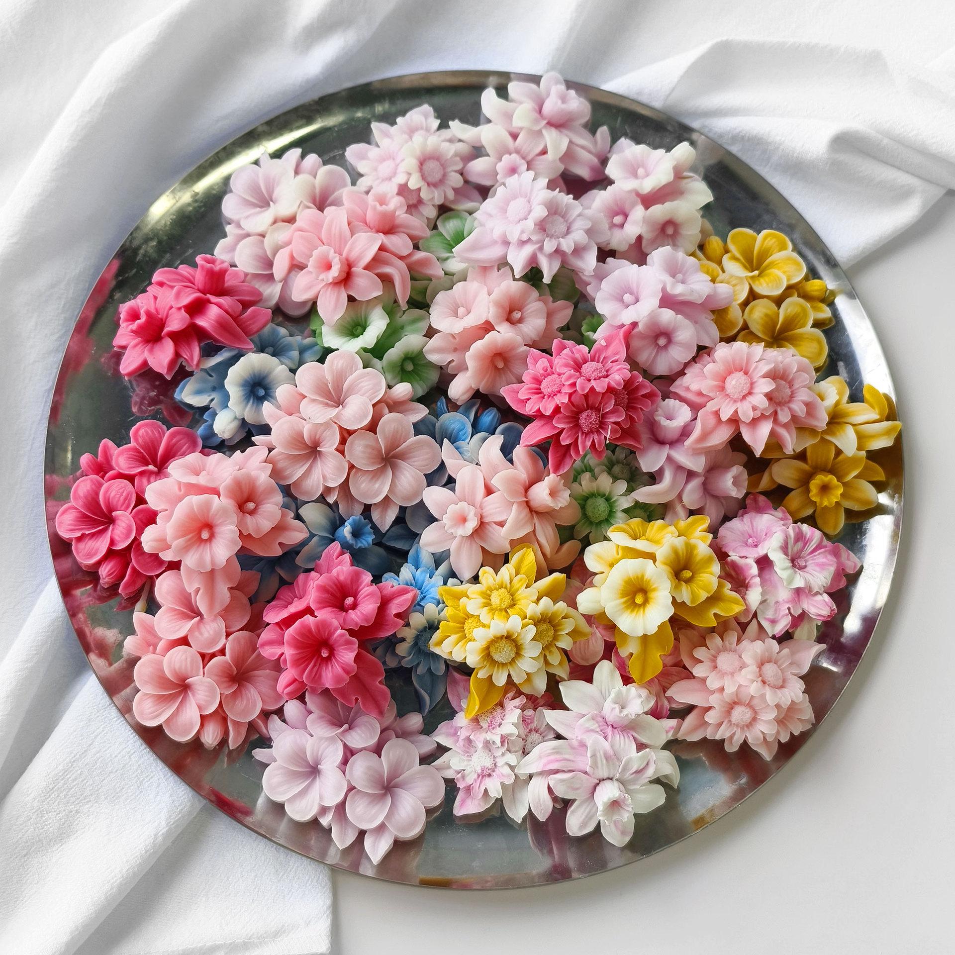 Silicone 20 Shore, Moules Souples Et Résistants Pour Bougies, Fondants