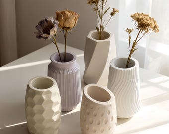 Wave vaas siliconen mal-ovale stippen vaas hars schimmel-beton cement streep vaas schimmel-jesmoniet gips vaas schimmel-moderne onregelmatige vaas schimmel