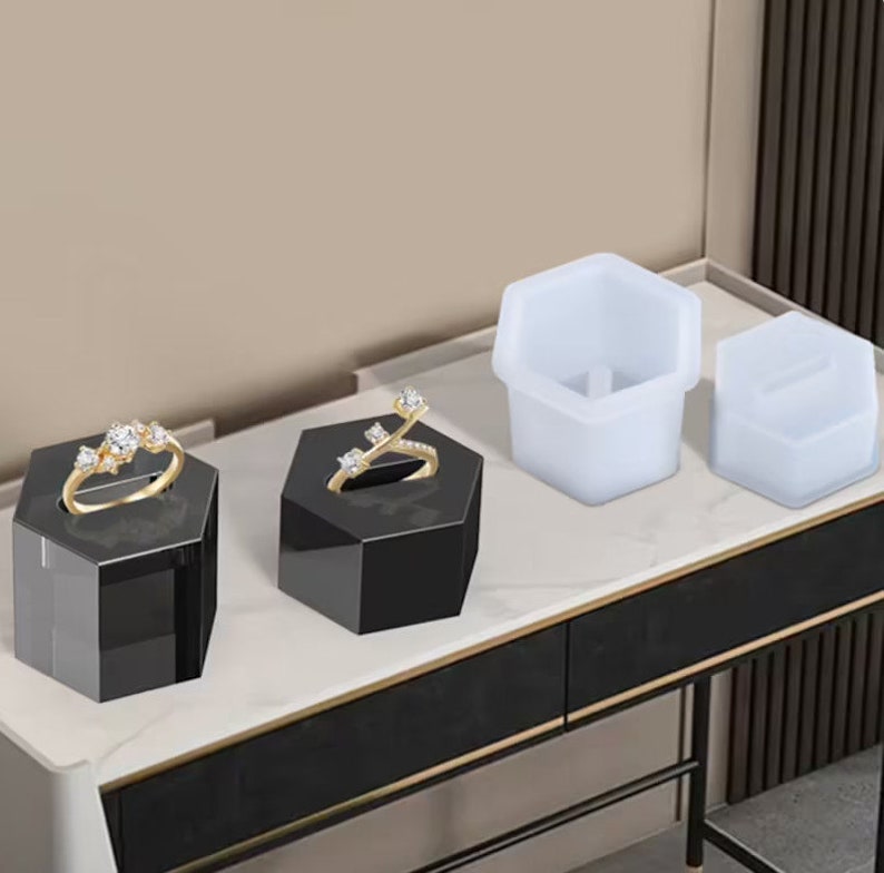 Ring Holder Silicone Moldring Box Resin Moldring Storage Etsy