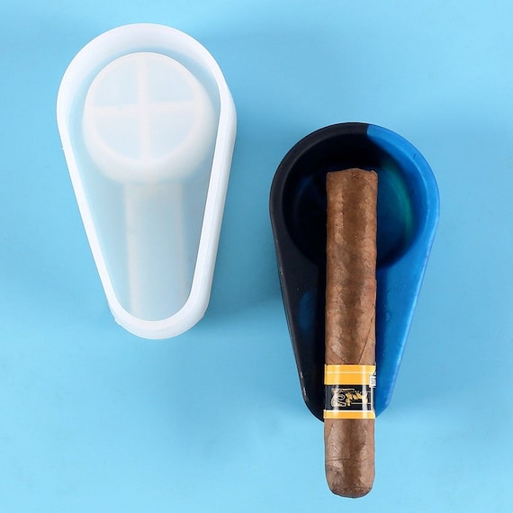 cigarette mold LOW PRICE Silicone Cigar Cigarette Ashtray Mold Resin Smoking Ashtray Round  Oval Ashtray Molds Concrete Cement Cigar Holder Stander Mould