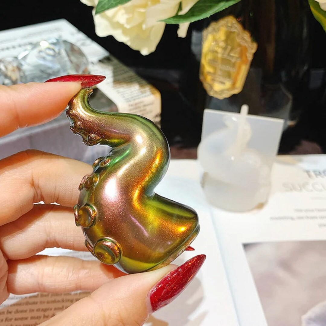 Octopus Tentacles Silicone Mold-octopus Pendant Resin Mold-octopus ...