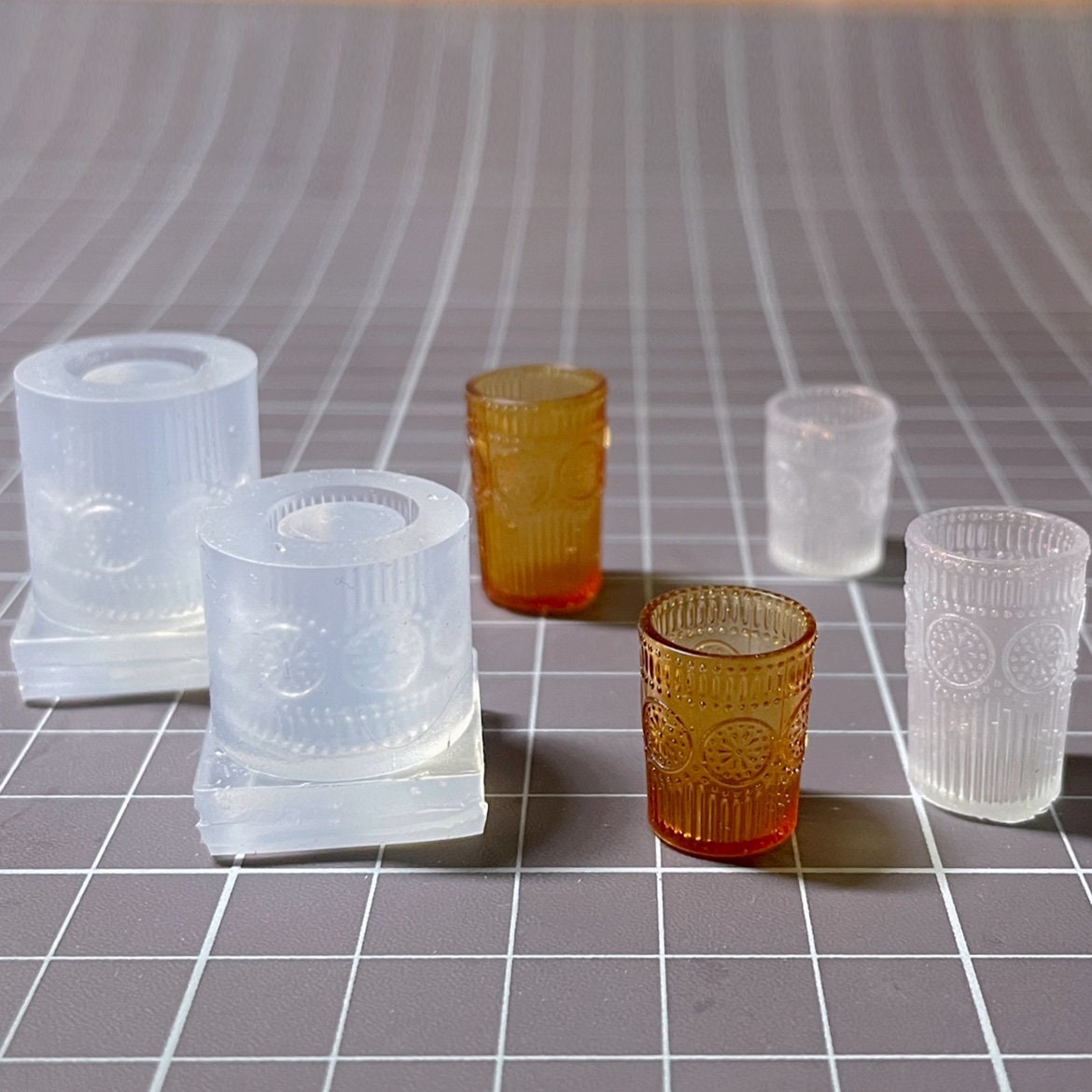 Beautiful Patterned Cup Silicone Mold-drink Cup Resin Mold-beer Mug ...
