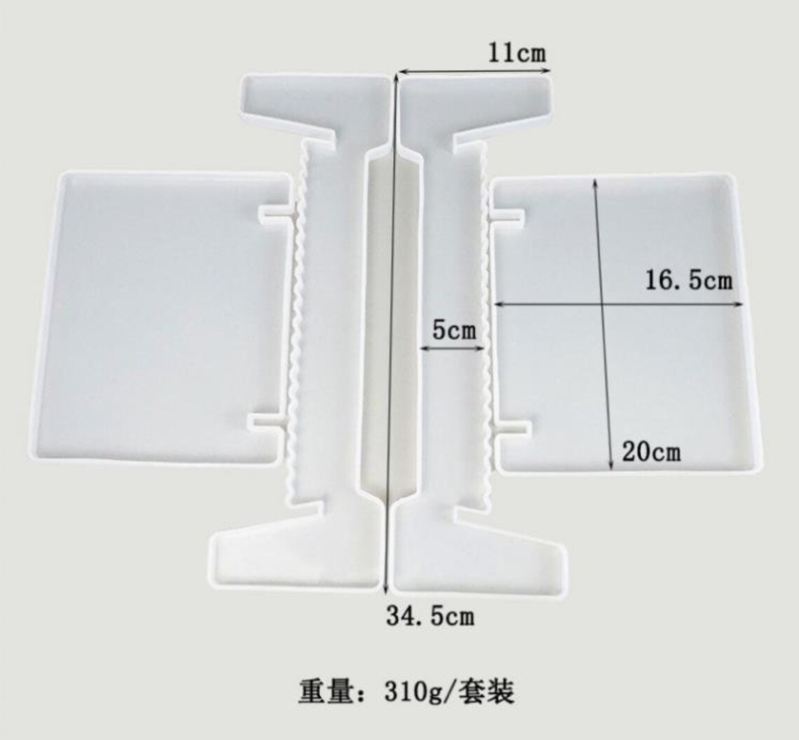 Book Shelf Resin Mold Dvds Storage Shelf Mold Desktop Etsy