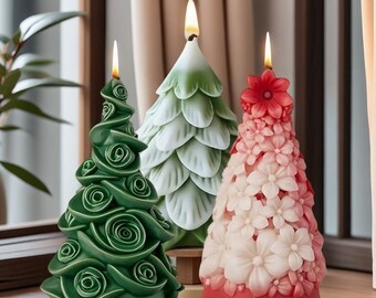 Moule à Bougie De Noël, Moule En Silicone En Forme D'élan