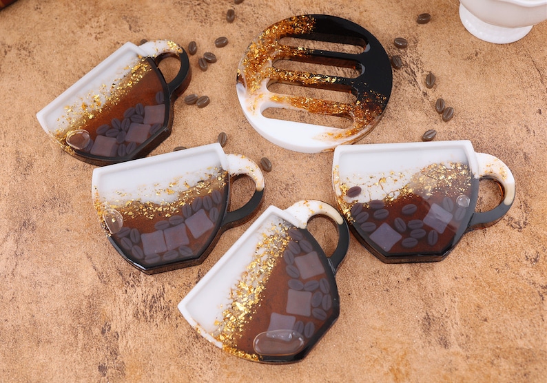 Coffee Cup Shaker Moldcup Shaker Resin Moldcoffee Cup Etsy