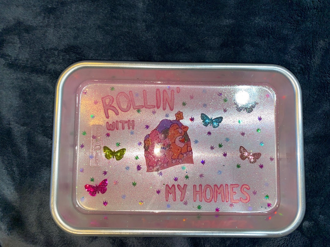 Custom Resin Ashtrays/rolling Trays Etsy