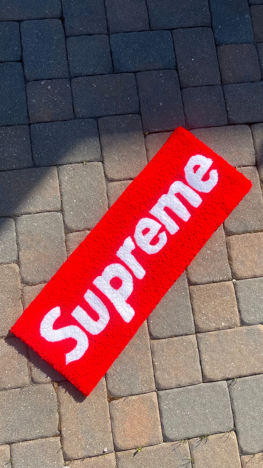 Streetwear Supreme Rug Custom Rug Handmade Tufted Rug Etsy