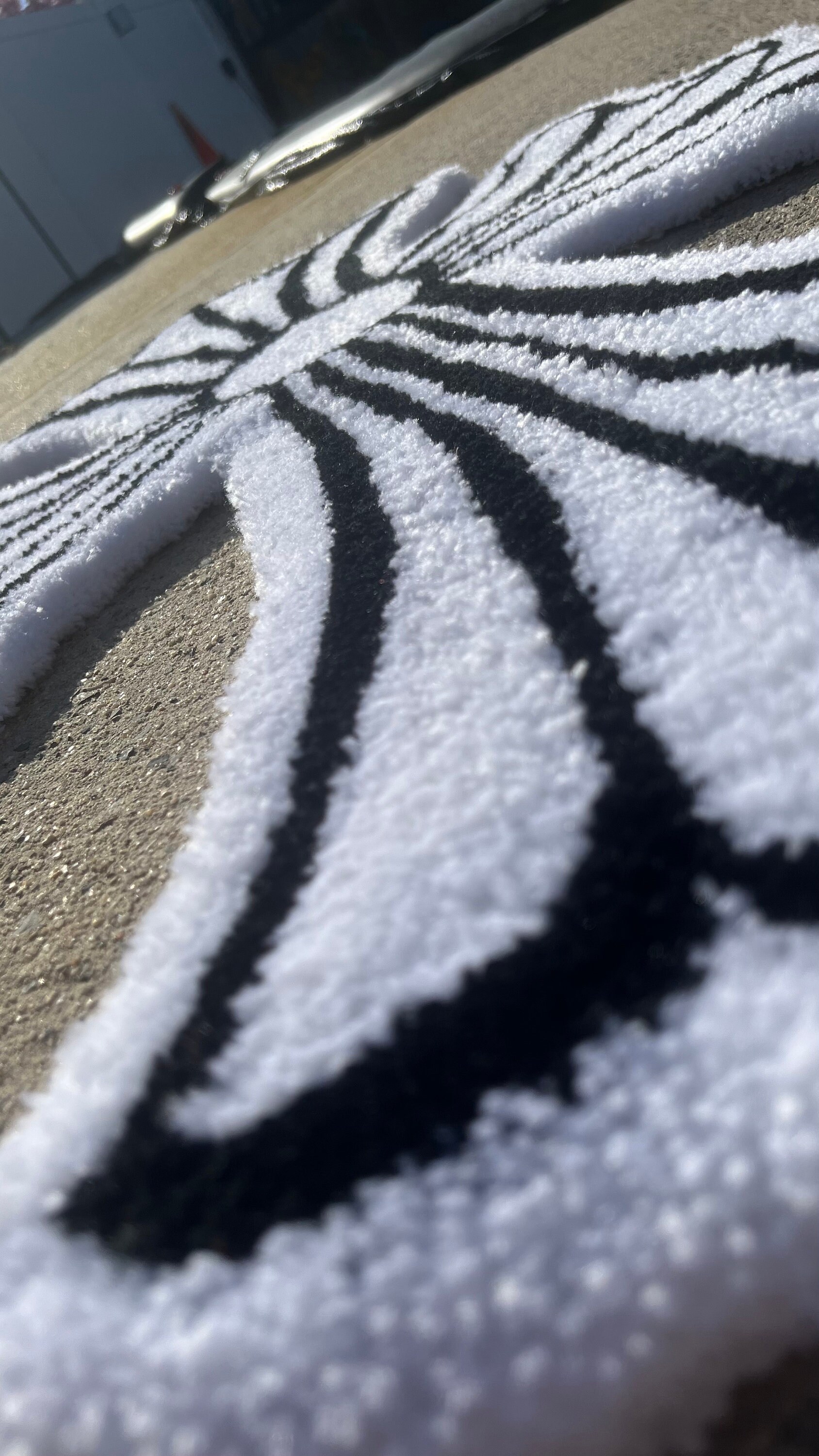 Streetwear Chrome Heart Rug Custom Rug Handmade Tufted Rug Etsy