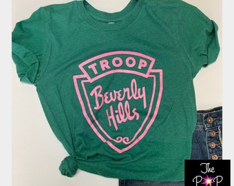 Troop Beverly Hills T Shirt / Phyllis Nefler/ 80s movies / we don’t need patches