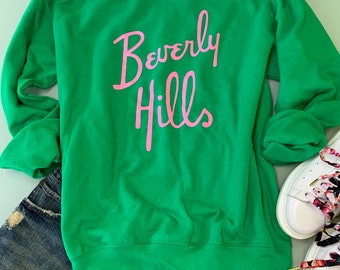 camp beverly hills sweatshirt