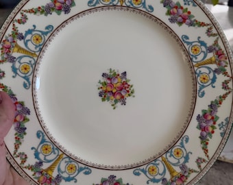 Assiettes plates Wedgewood Ventnor fabriquées en Angleterre