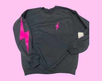 Lighting Bolt Sweatshirt, Lightning  Bolt Shirt